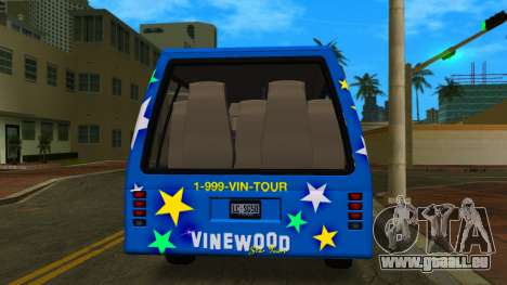 Brute Tour Bus von GTA 5 HD - Touristenbus für GTA Vice City