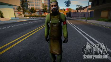 Gas Mask Citizens from Half-Life 2 Beta v2 für GTA San Andreas