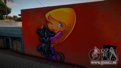 Sabrina and Salem Wall v2 für GTA San Andreas