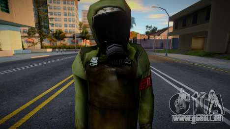 Gas Mask Citizens from Half-Life 2 Beta v7 pour GTA San Andreas