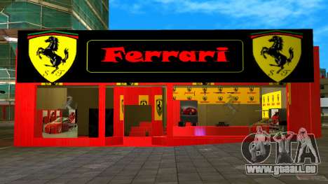 Ferrari Tool Shop pour GTA Vice City