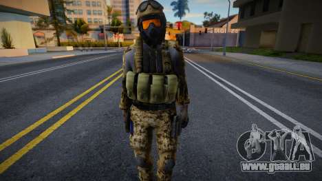 Soldat de NSAR V5 pour GTA San Andreas