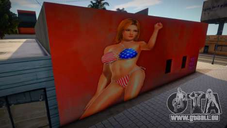 Mural Tina pour GTA San Andreas