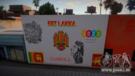 Srilanka Wall Art 2020 für GTA San Andreas