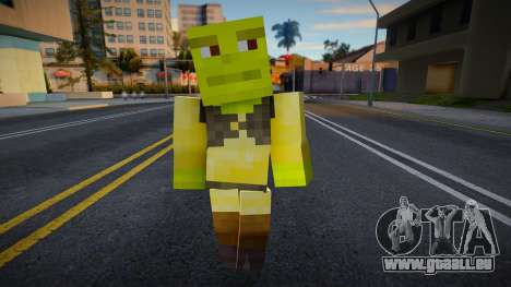 Steve Body Shrek pour GTA San Andreas