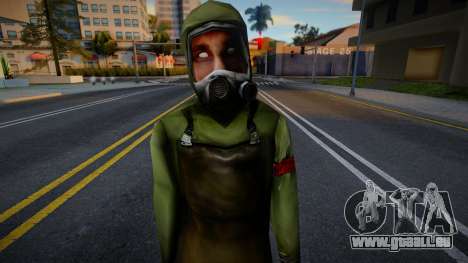 Gas Mask Citizens from Half-Life 2 Beta v5 pour GTA San Andreas