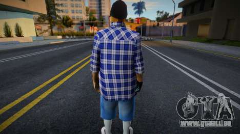 Gangster en chemise à carreaux pour GTA San Andreas