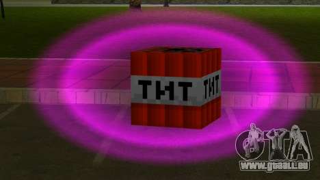 TNT Minecraft pour GTA Vice City