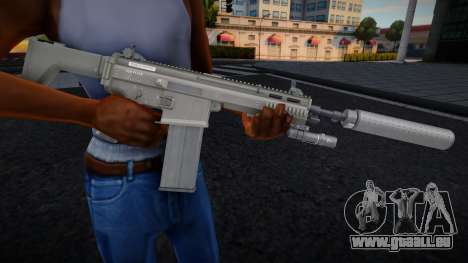 GTA V Vom Feuer Heavy Rifle v18 für GTA San Andreas