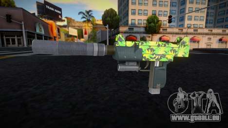 Micro SMG (Organics Finish) v14 pour GTA San Andreas