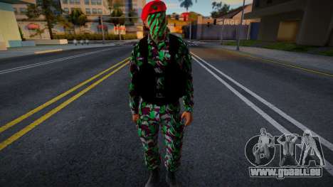 Soldat indonésien V2 pour GTA San Andreas