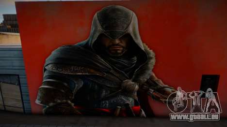 Ezio Auditore Mural v3 für GTA San Andreas