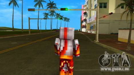 Steve Body Kratos pour GTA Vice City