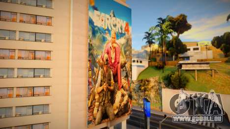 Far Cry Series Billboard v4 für GTA San Andreas