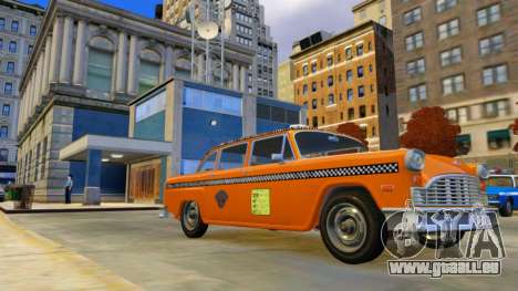 Checker Marathon 1982 NYC-Taxi pour GTA 4