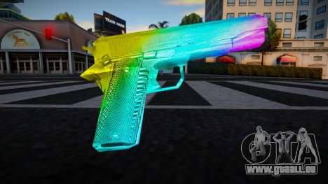 Colt 45 Multicolor pour GTA San Andreas
