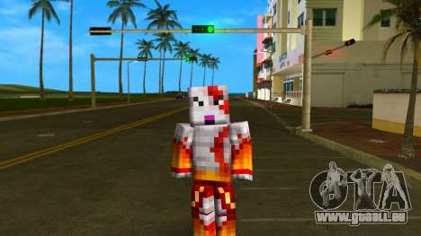 Steve Body Kratos pour GTA Vice City