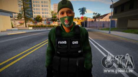 Policier vénézuélien de GNB pour GTA San Andreas