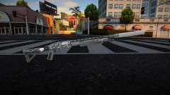Pump Shotgun (Bones Finish) v3 pour GTA San Andreas