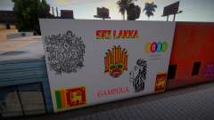 Srilanka Wall Art 2020 pour GTA San Andreas