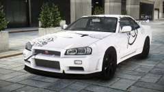 Nissan Skyline GT-R BNR34 S4 pour GTA 4