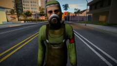 Gas Mask Citizens from Half-Life 2 Beta v2 für GTA San Andreas