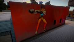 Paintwall Tracer Overwatch pour GTA San Andreas