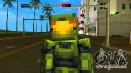 Steve Body Master Chief pour GTA Vice City