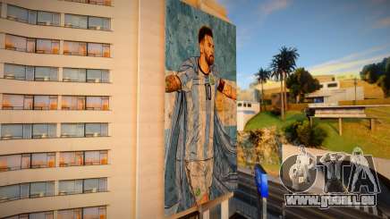 New Billboards with Lionel Messi pour GTA San Andreas
