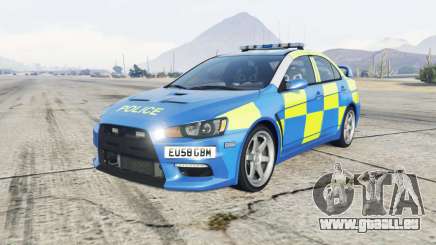 Mitsubishi Lancer Evolution X Police d’Essex pour GTA 5