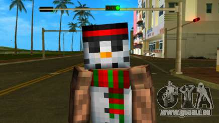 Steve Body Snegovik pour GTA Vice City