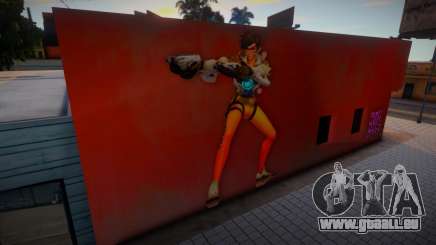 Paintwall Tracer Overwatch pour GTA San Andreas