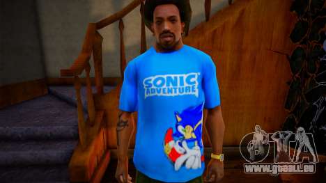 PlayStation Home Sonic Adventure Shirt Mod pour GTA San Andreas