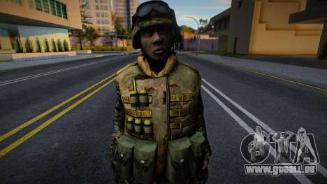 Soldat américain de Battlefield 2 v5 pour GTA San Andreas