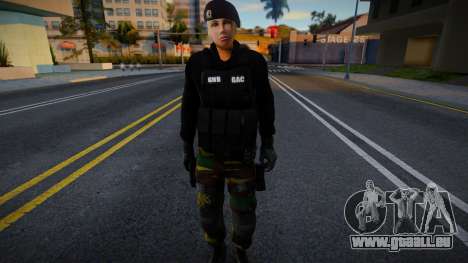 Soldat de DEL GAC V4 pour GTA San Andreas
