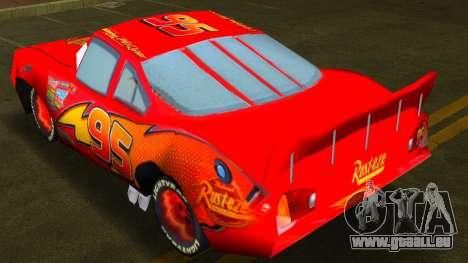 Lightning McQueen v1 pour GTA Vice City