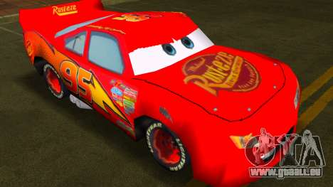 Lightning McQueen v1 pour GTA Vice City