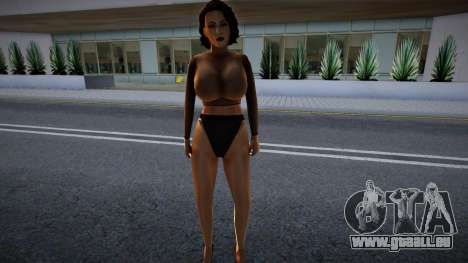 Femme en sous-vêtements pour GTA San Andreas