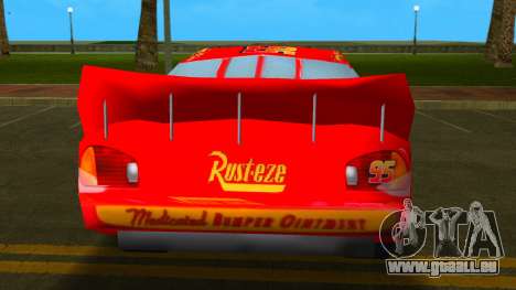 Lightning McQueen v1 pour GTA Vice City