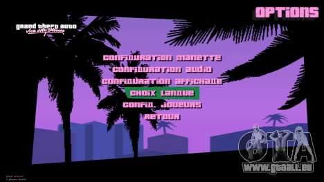 Vice City Stories Menu Mod für GTA Vice City