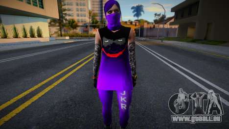 Jolie fille de GTA Online v2 pour GTA San Andreas