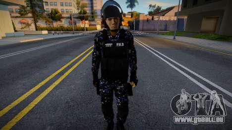 Oficiales de la PNB V2 pour GTA San Andreas