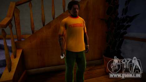 Scott Pilgrim Vs. The World PLUMTREE Shirt Mod pour GTA San Andreas