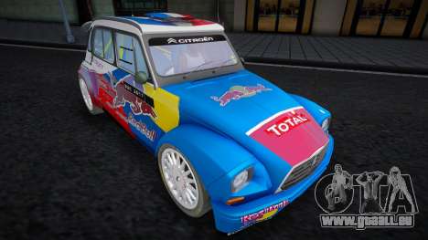 Citroen Dyane WRC Edition für GTA San Andreas