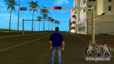 Tommy Camicia Blu Scuro für GTA Vice City