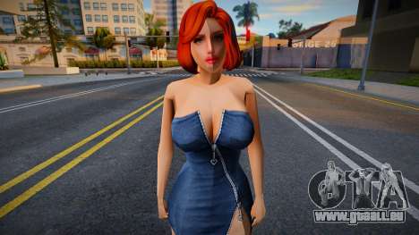 Fille en robe de soirée pour GTA San Andreas