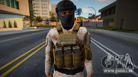 Mexikanischer Soldat von AIC GMM für GTA San Andreas