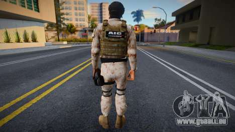 Mexikanischer Soldat von AIC GMM für GTA San Andreas