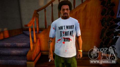 Dont Worry Its Not My Blood Shirt pour GTA San Andreas