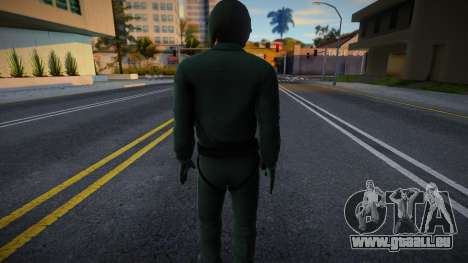 Polizist im Helm 1 für GTA San Andreas
